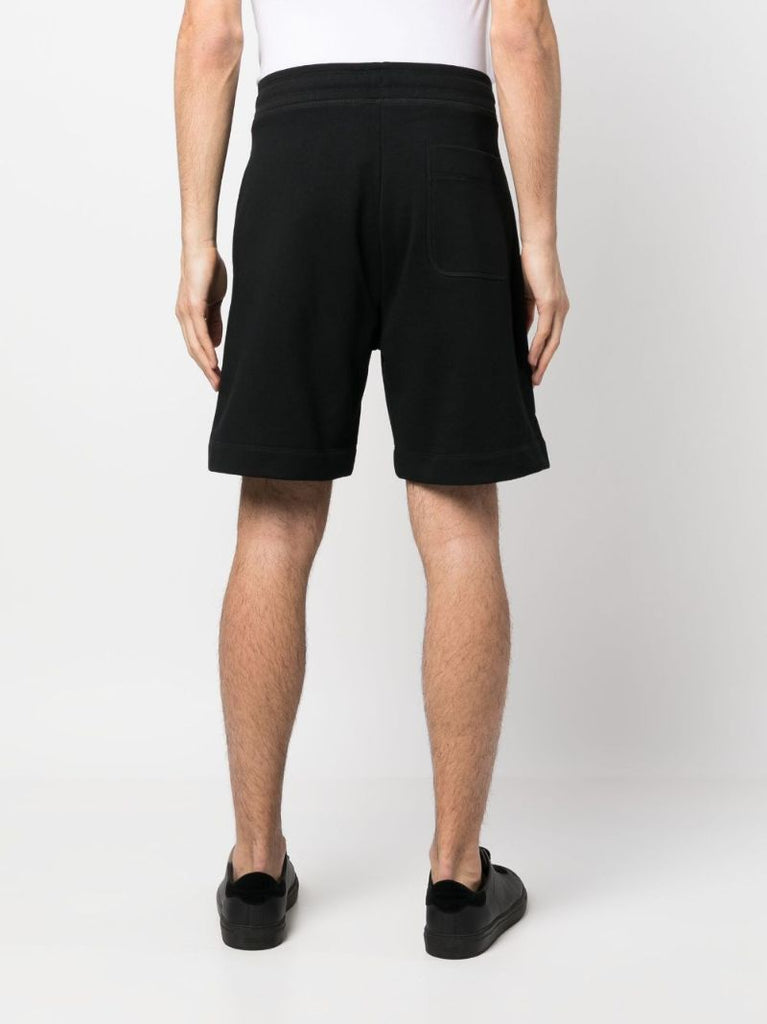 Black Huron Cotton Track Shorts