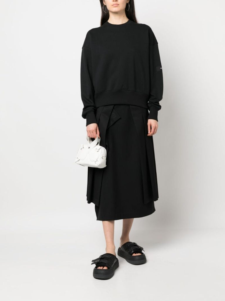Black Organic Cotton Sweatshirt