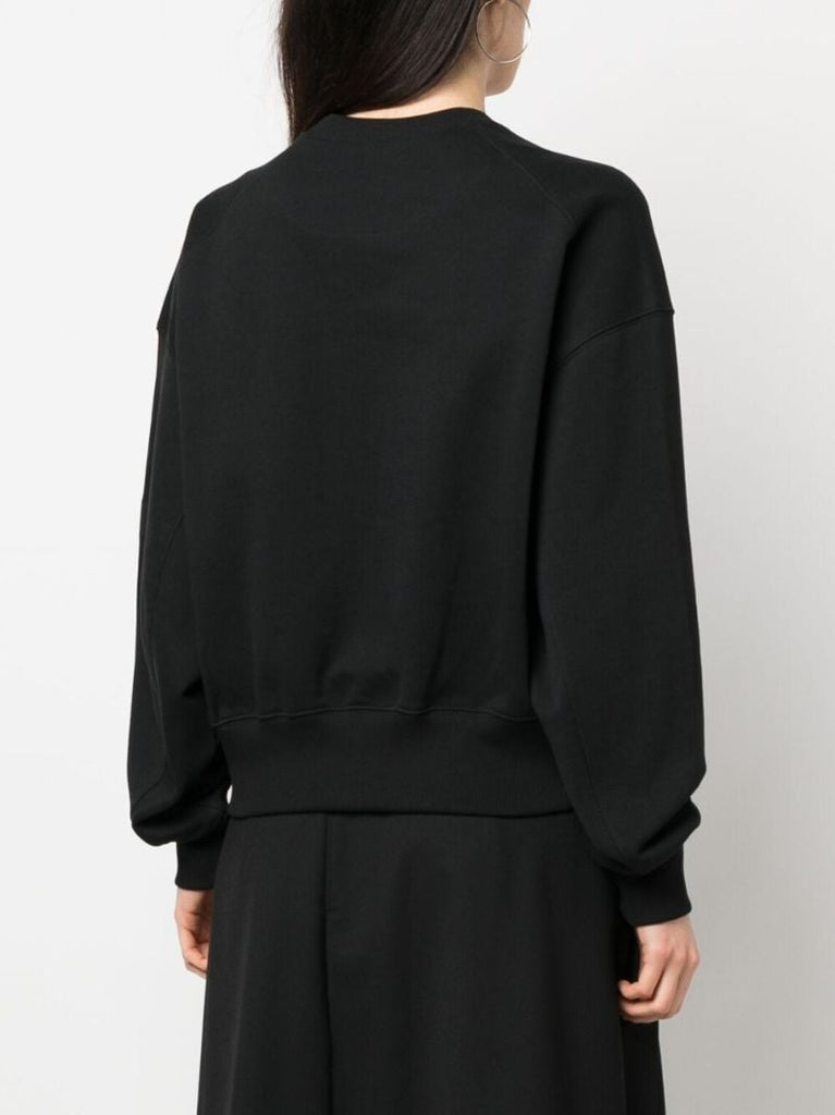Black Organic Cotton Sweatshirt