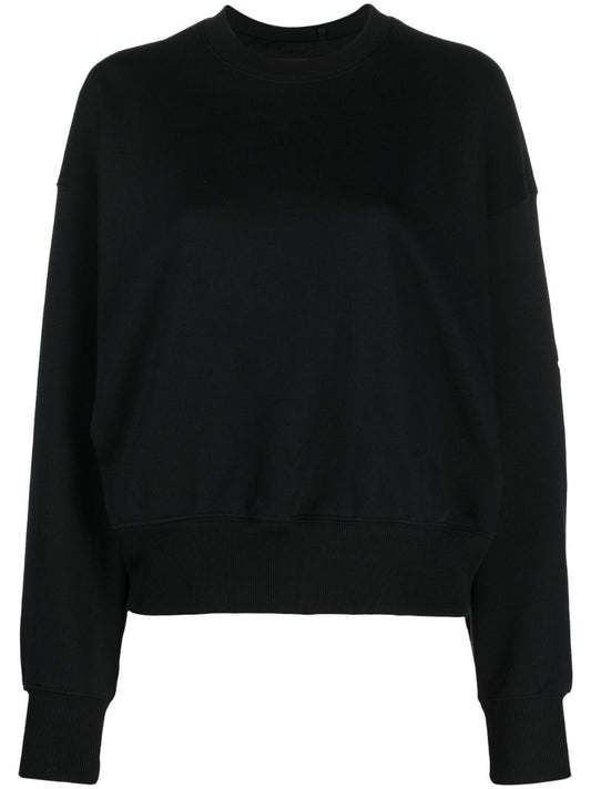 Black Organic Cotton Sweatshirt