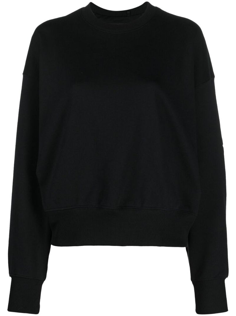 Black Organic Cotton Sweatshirt