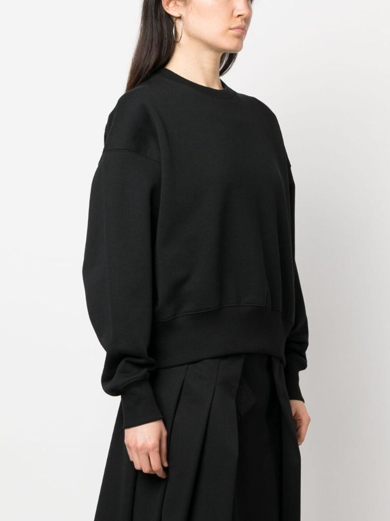 Black Organic Cotton Sweatshirt