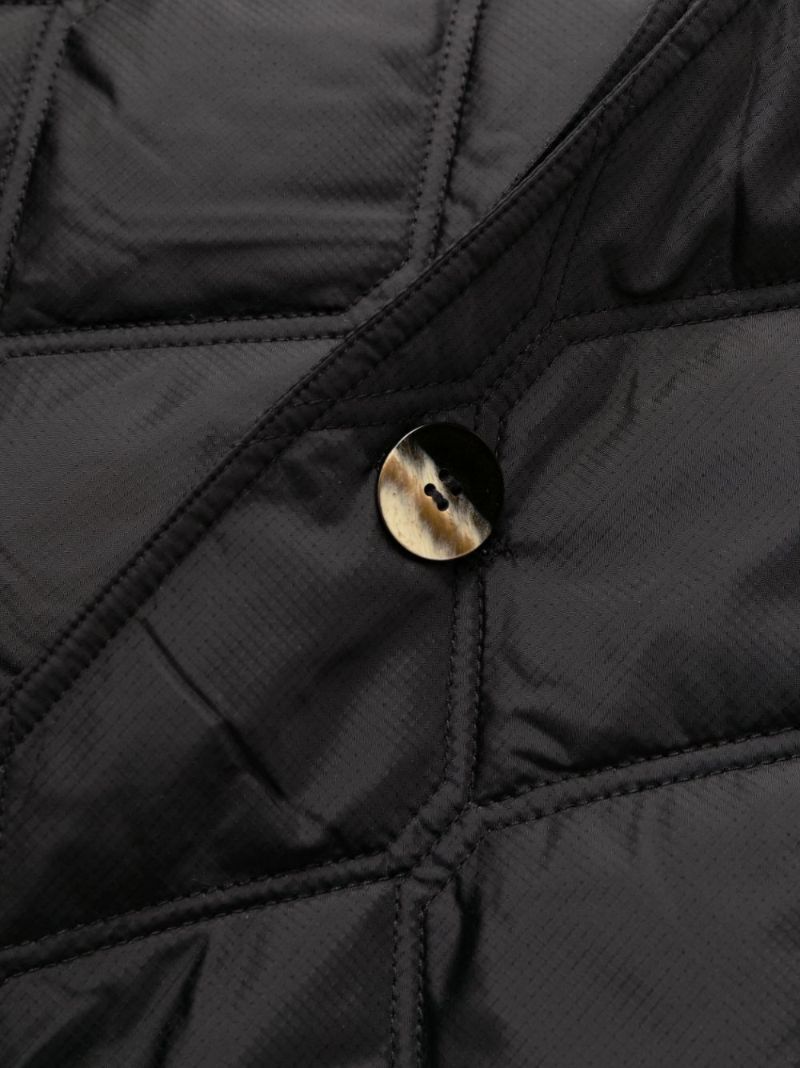 Black Reversible Quilted Coat
