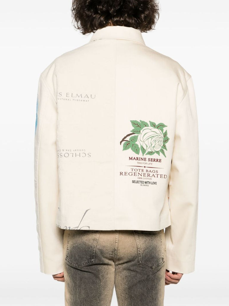 Neutral Regenerated Tote Bags Jacket