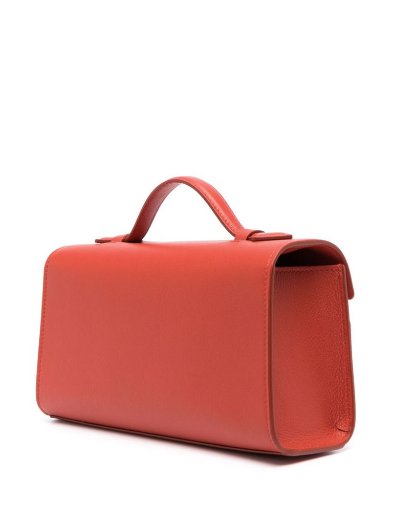 Red Symmetry Pochette Tote Bag