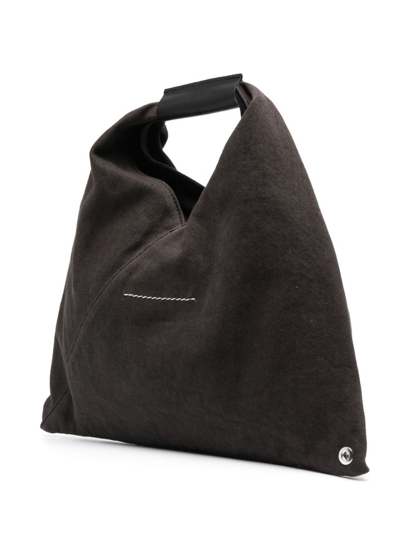 Grey Japanese Tote Bag