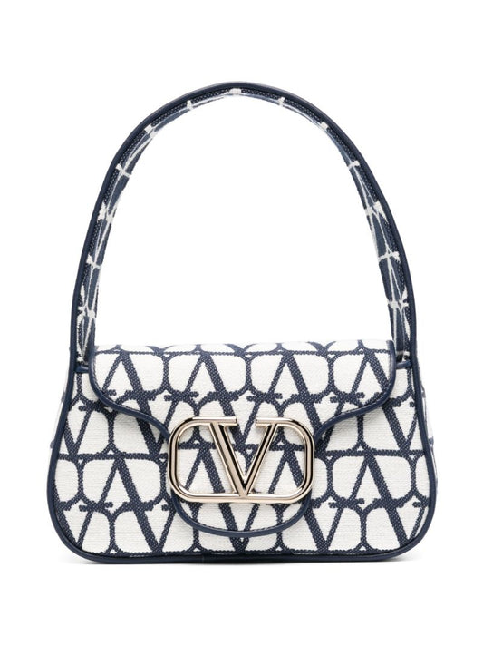 Blue Toile Iconographe Shoulder Bag