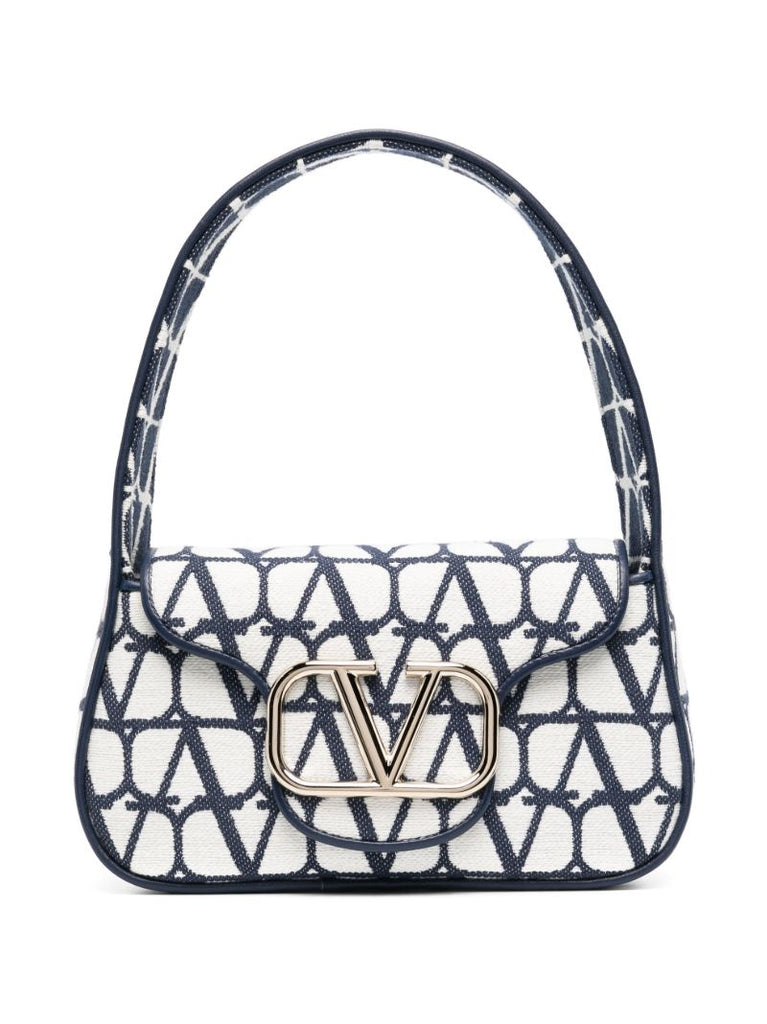 Blue Toile Iconographe Shoulder Bag