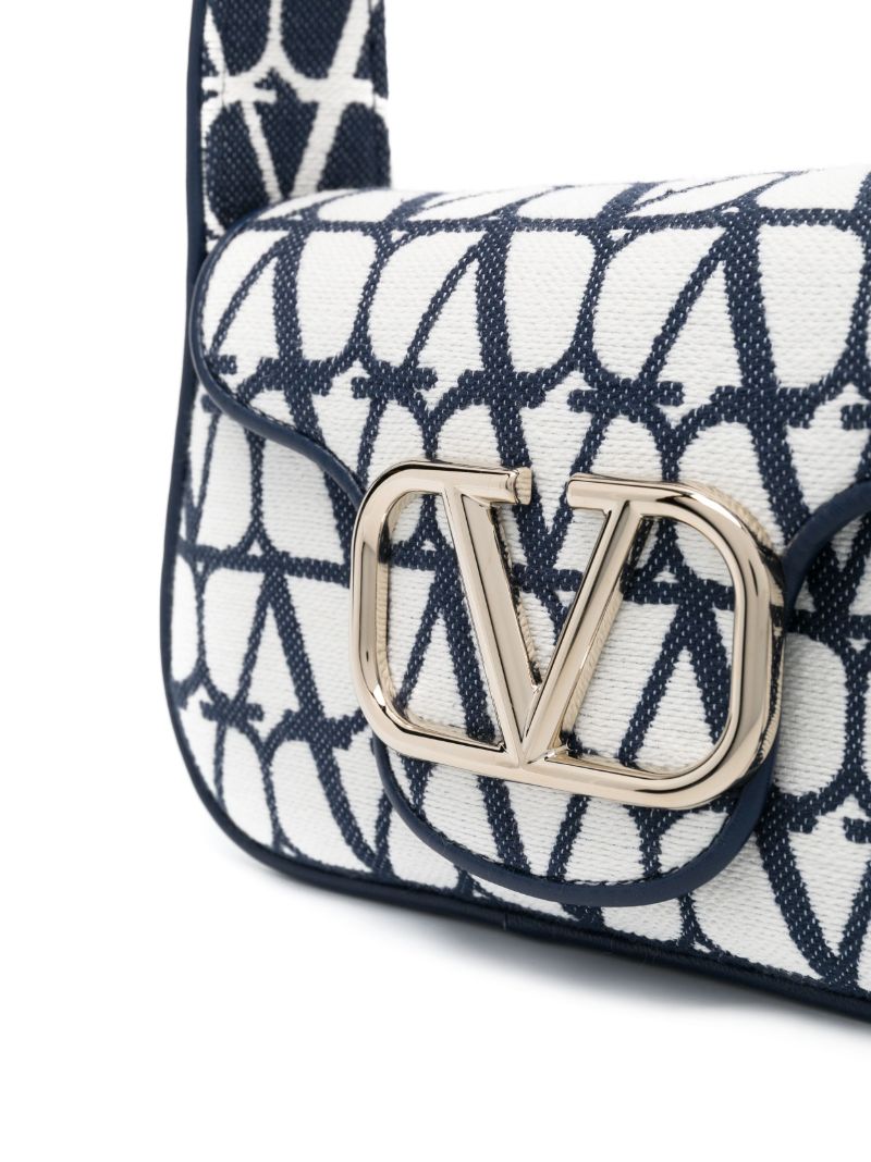 Blue Toile Iconographe Shoulder Bag