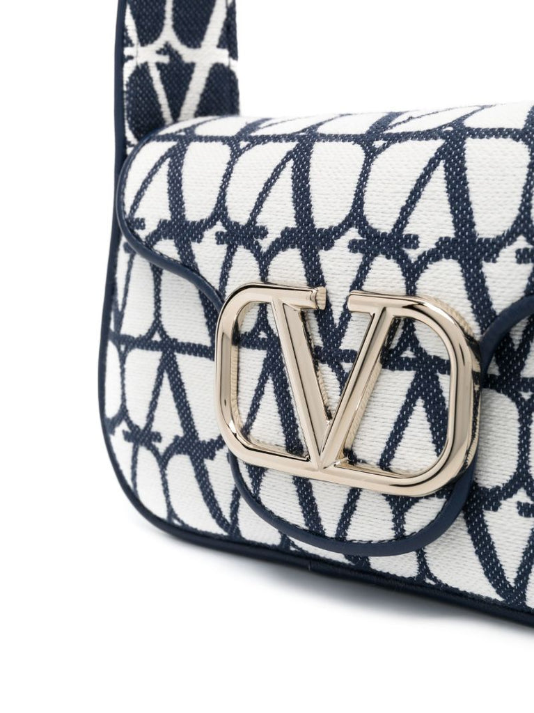 Blue Toile Iconographe Shoulder Bag