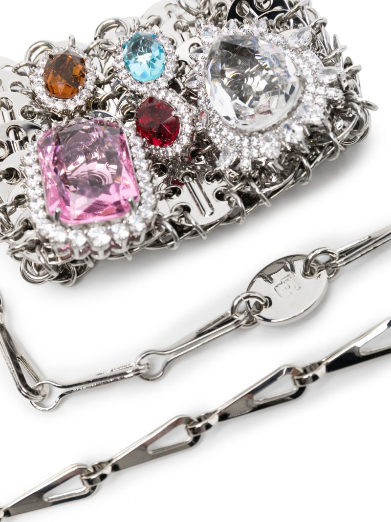 Silver-tone 1969 Micro Cross Body Bag