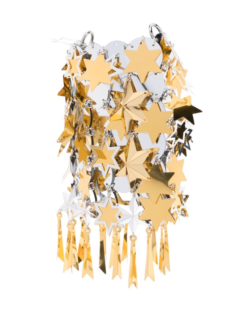 Gold Sparkle Stars Mini Bag