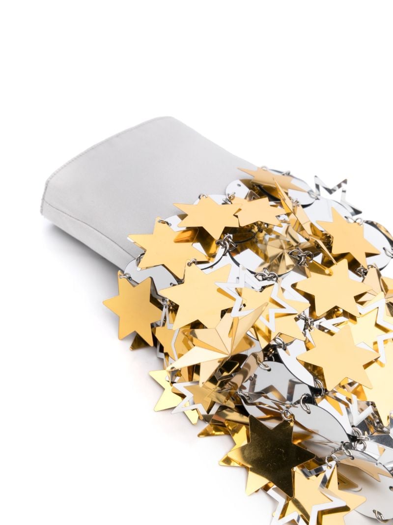 Gold Sparkle Stars Mini Bag