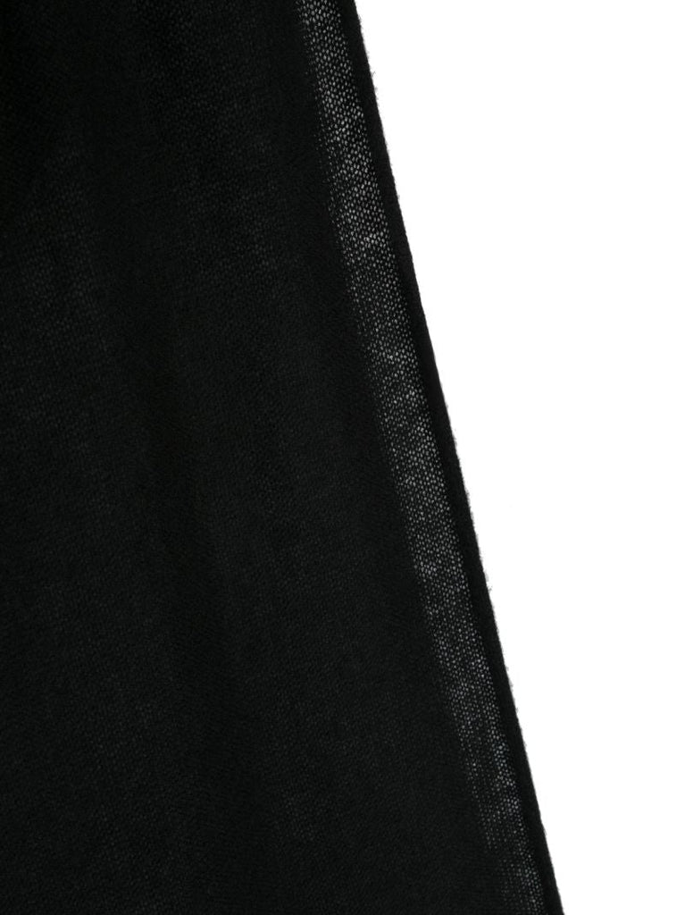 Black Cashmere Paris Scarf
