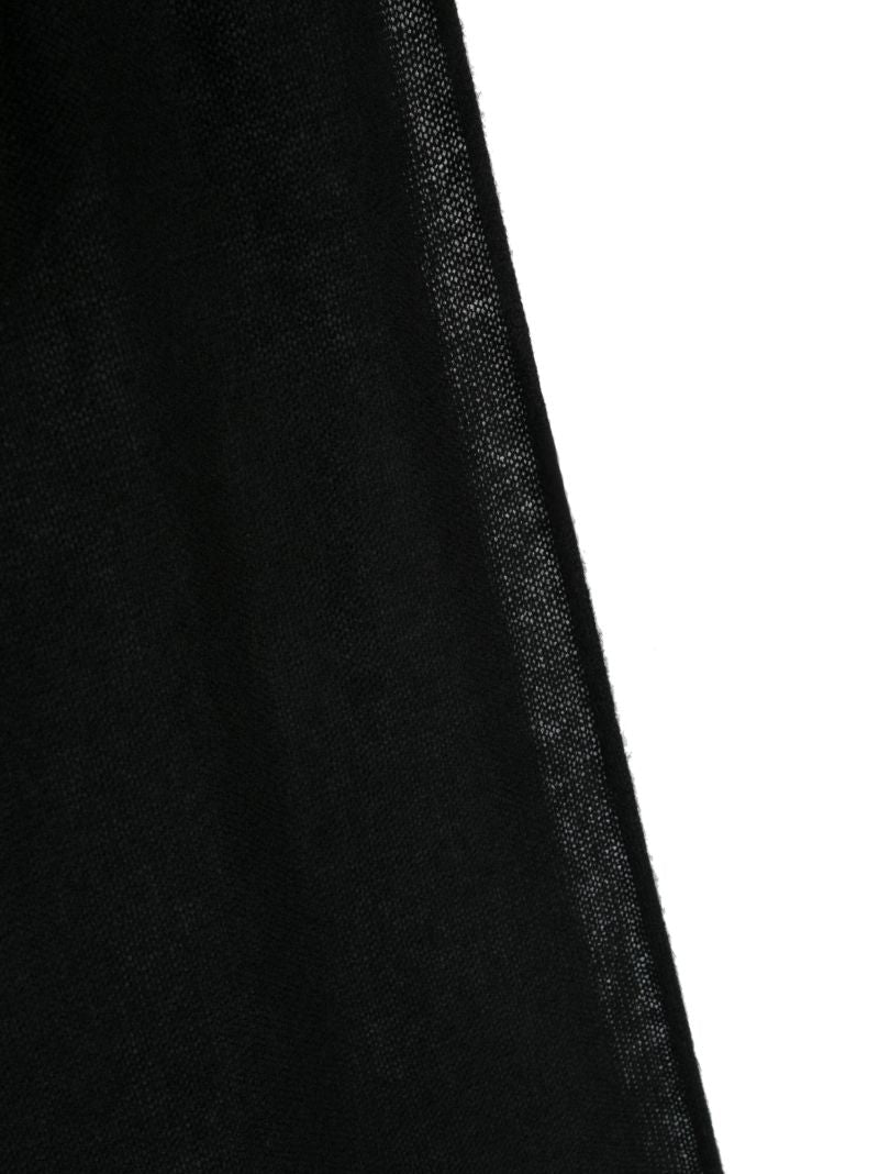Black Cashmere Paris Scarf