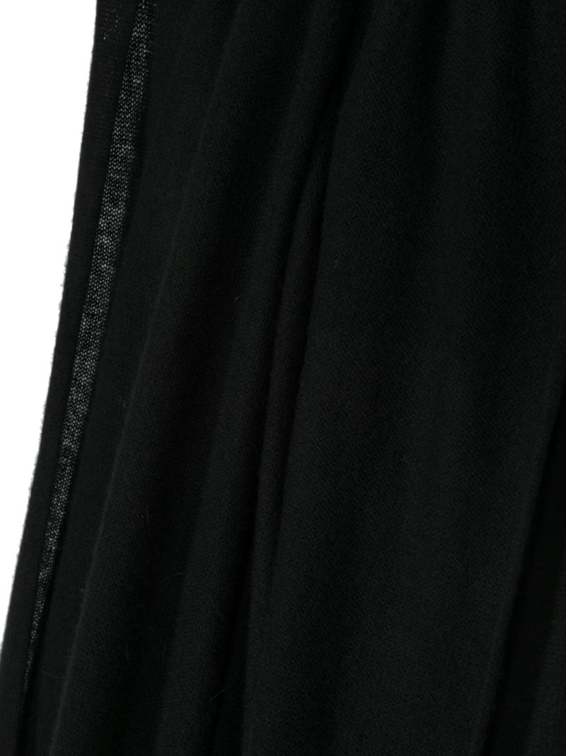 Black Cashmere Paris Scarf