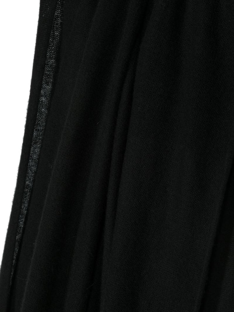 Black Cashmere Paris Scarf