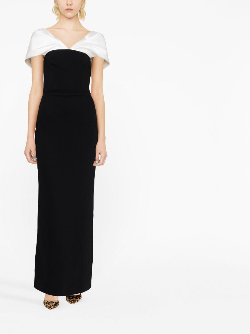 Black Dakota Off-shoulder Dress