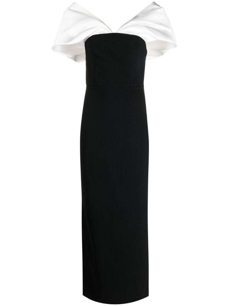 Black Dakota Off-shoulder Dress