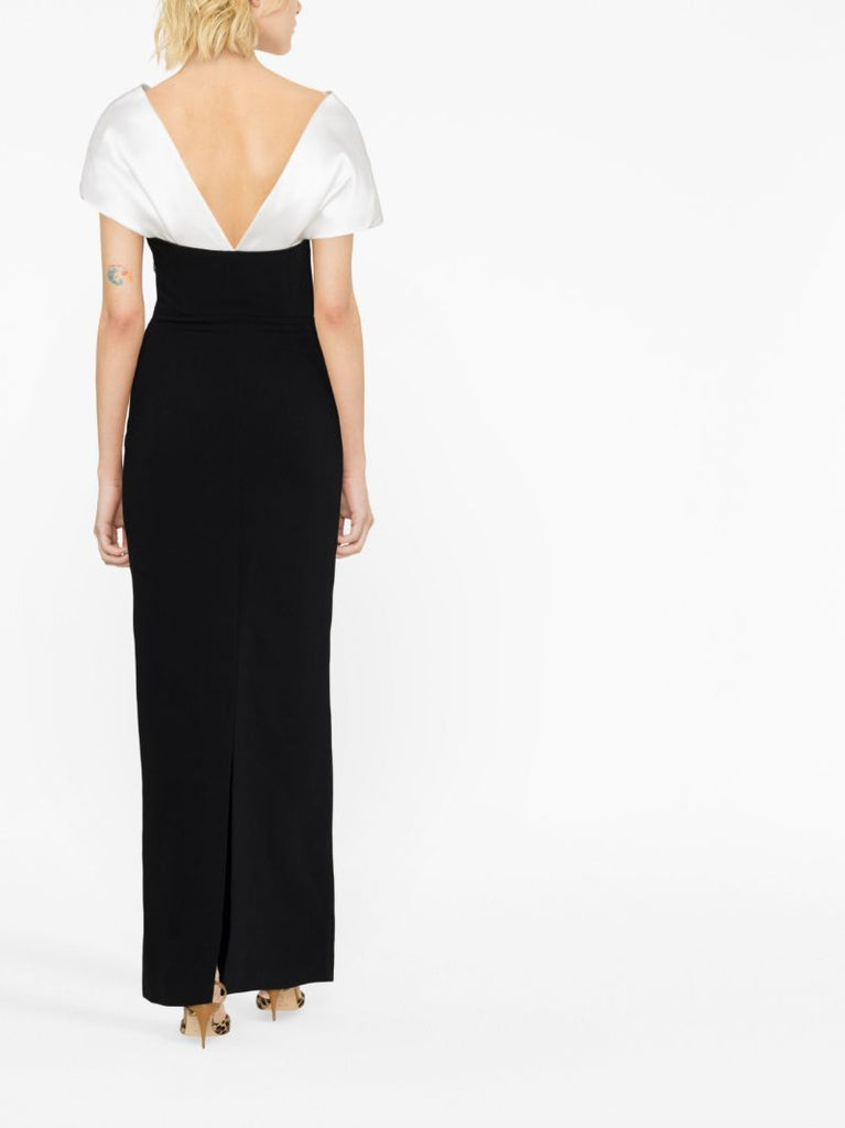 Black Dakota Off-shoulder Dress
