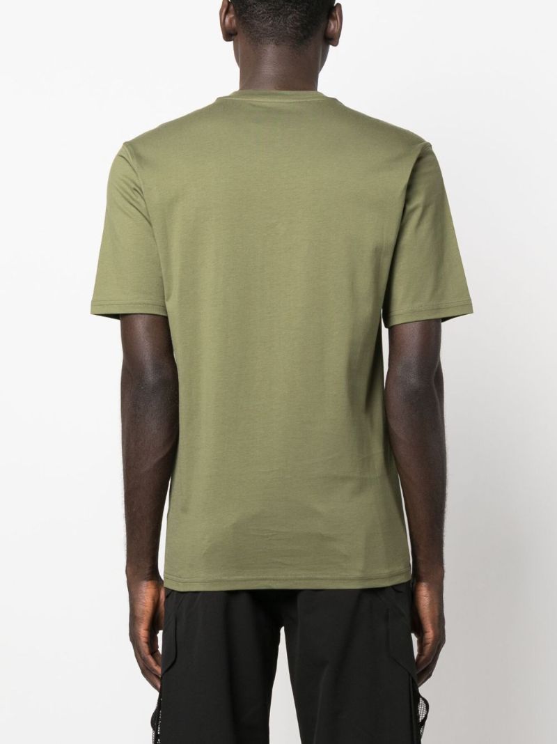 Green Logo-patch T-shirt