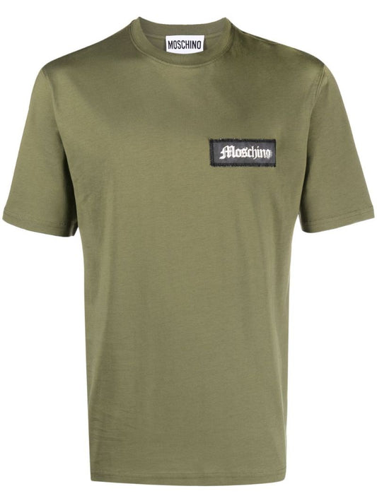 Green Logo-patch T-shirt
