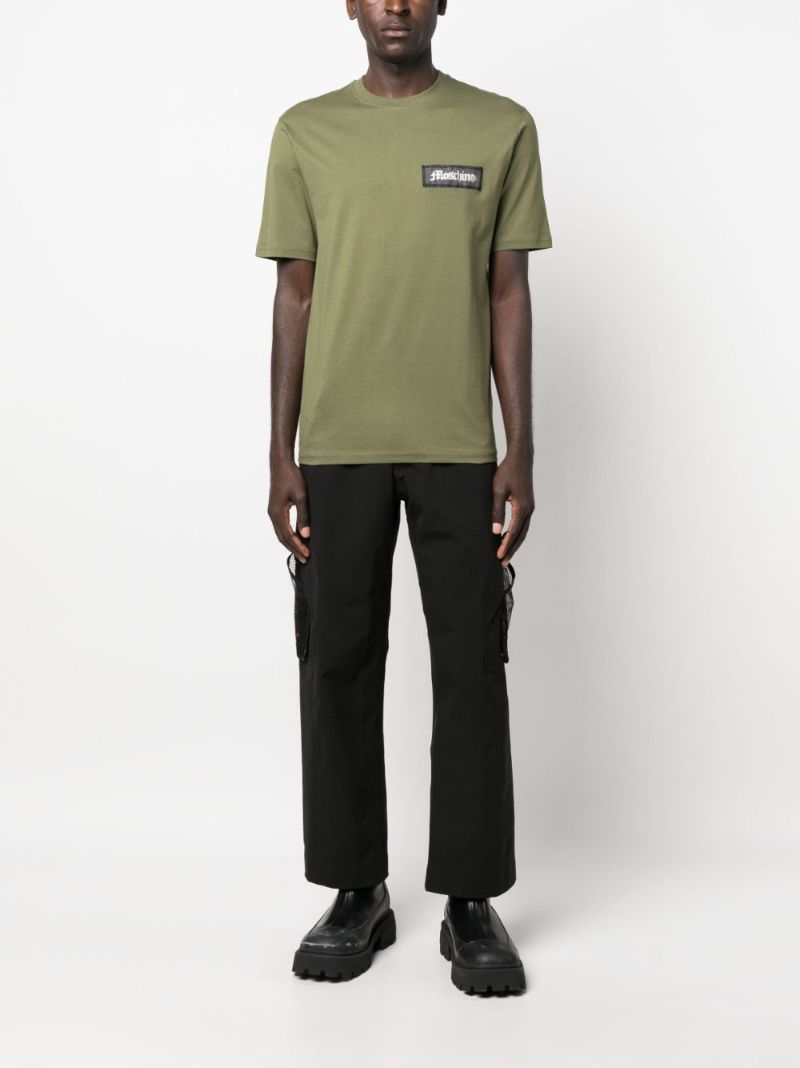 Green Logo-patch T-shirt