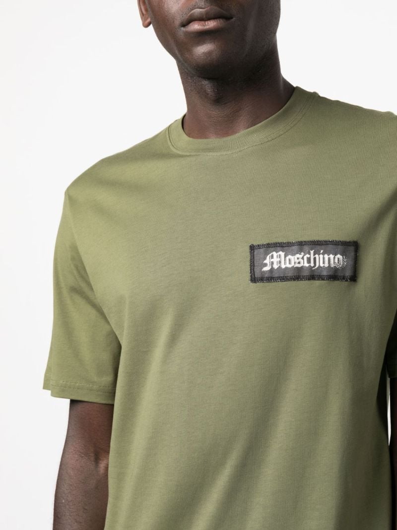 Green Logo-patch T-shirt