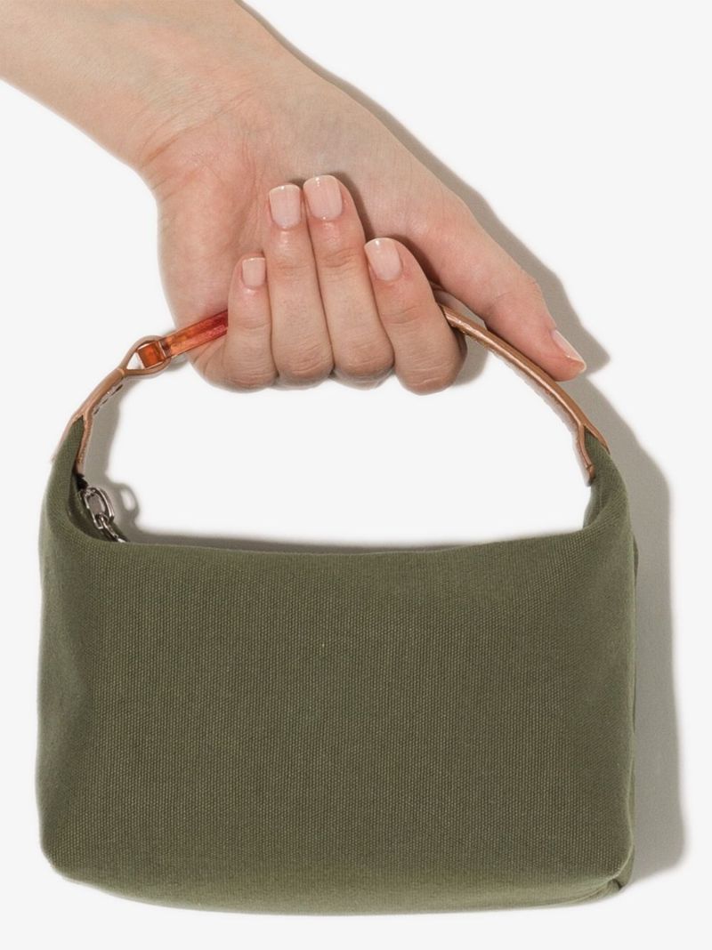 Green Moon Canvas Mini Bag