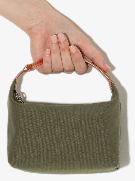 Green Moon Canvas Mini Bag