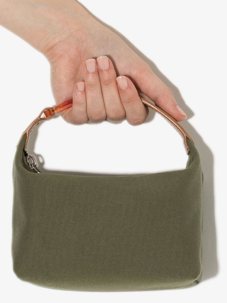 Green Moon Canvas Mini Bag