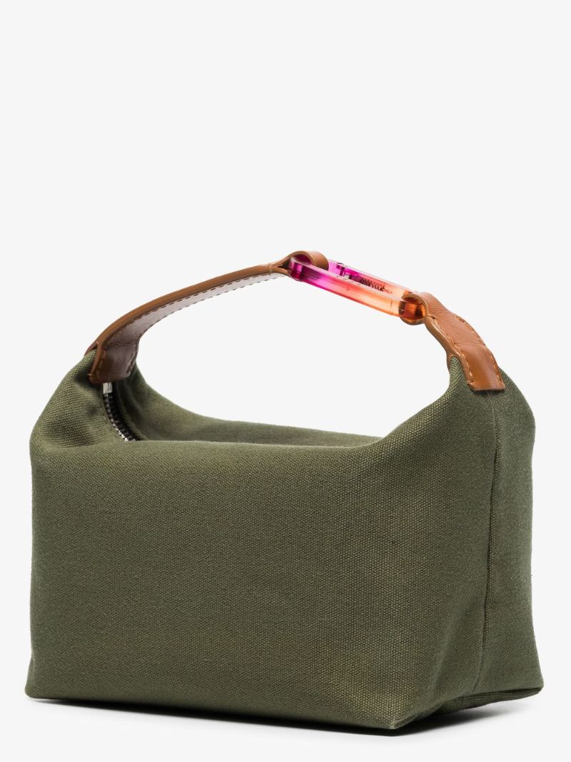 Green Moon Canvas Mini Bag