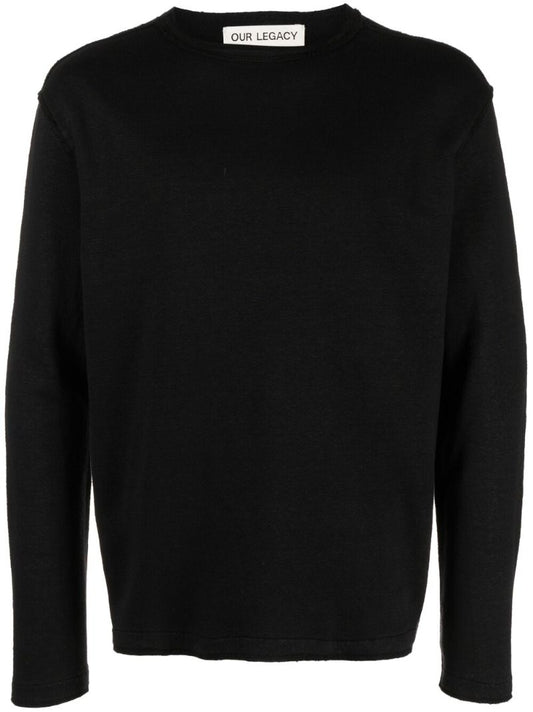 Black Crew Neck Jumper