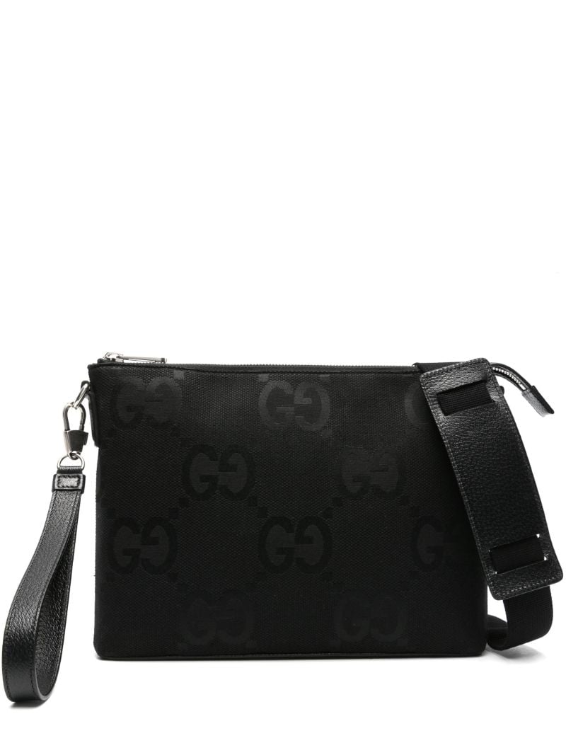 Black Jumbo Gg Clutch Bag