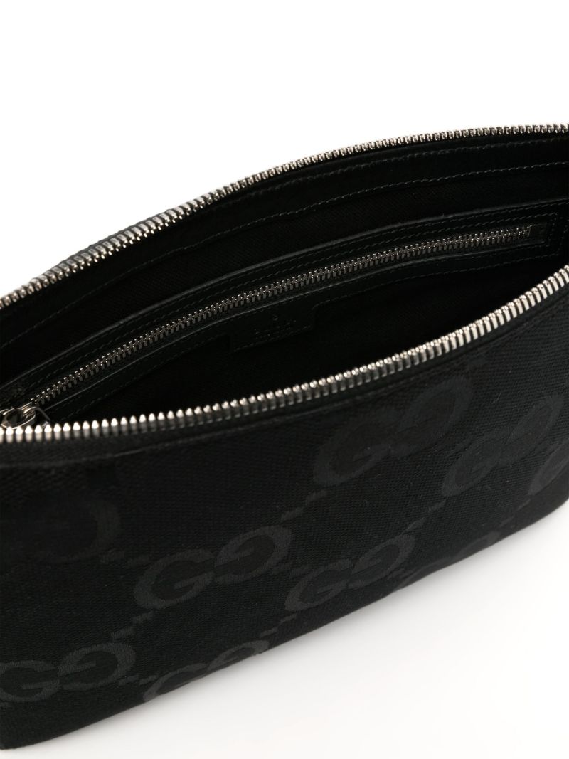 Black Jumbo Gg Clutch Bag