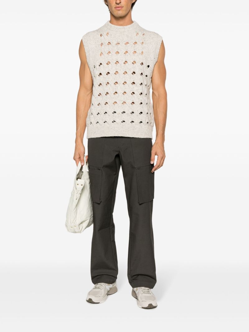 Neutral Toby Knitted Vest
