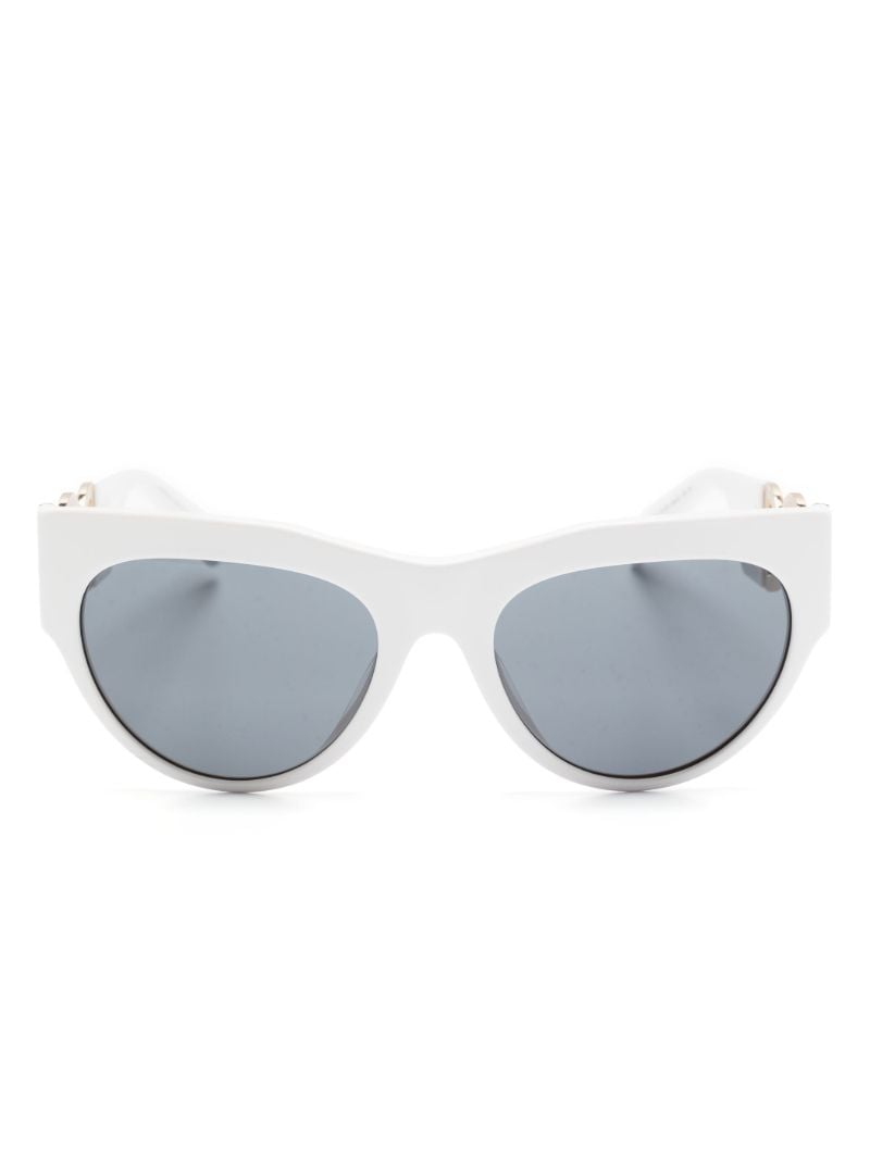 White Medusa Cat Eye Sunglasses