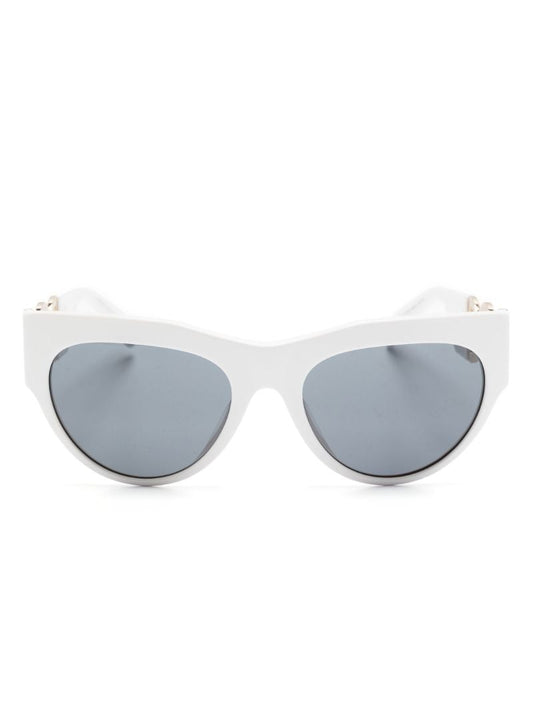 White Medusa Cat Eye Sunglasses