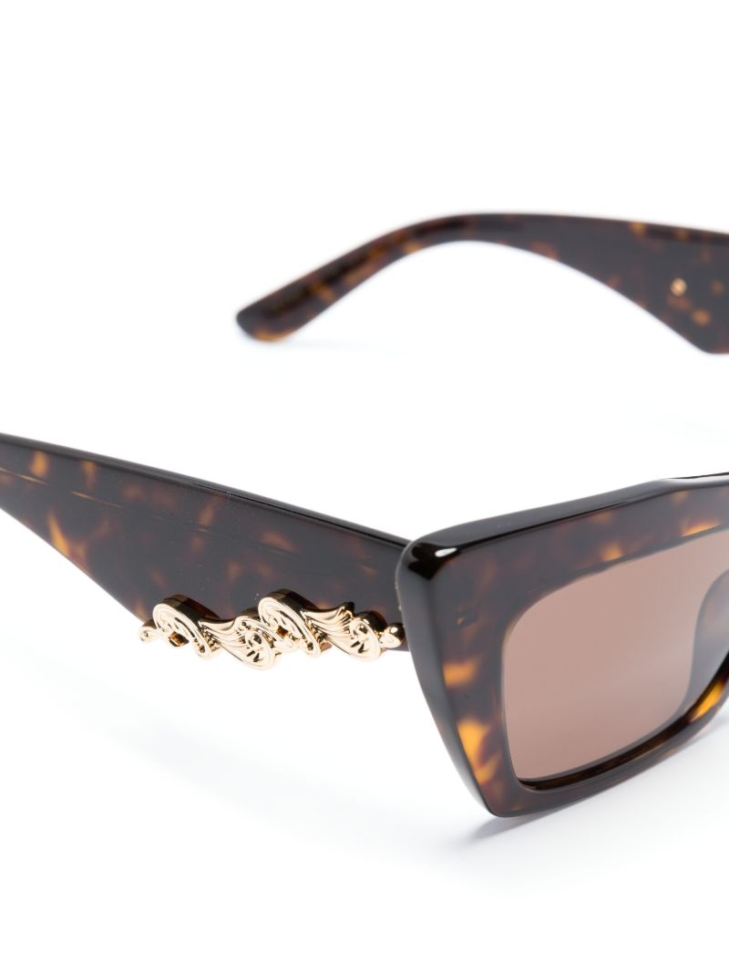 Brown Tortoiseshell Square Sunglasses