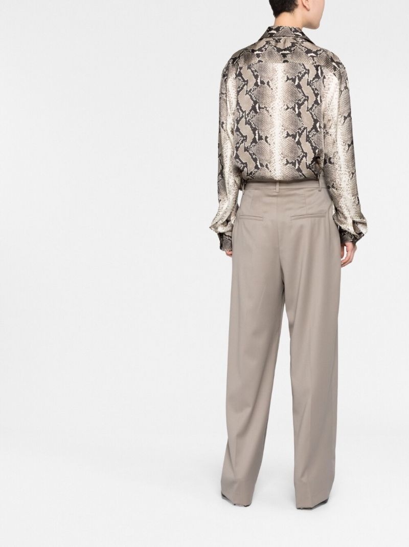 Grey Argo Snakeskin Print Shirt