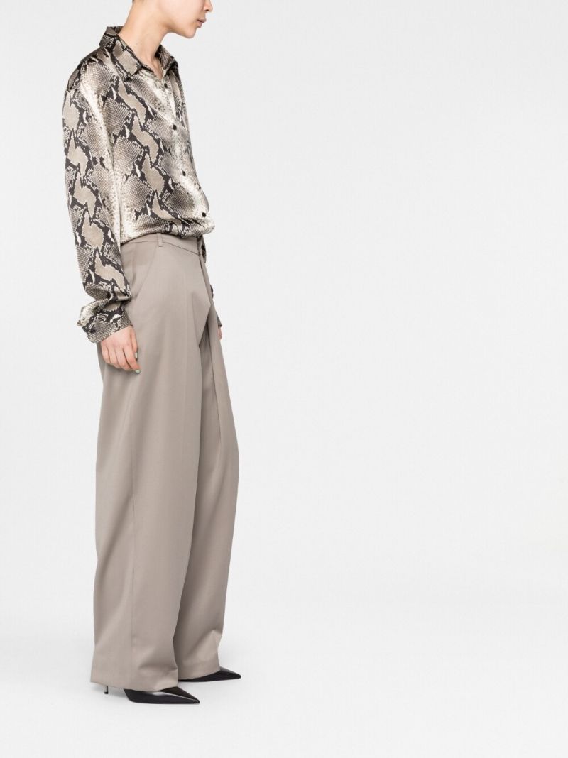 Grey Argo Snakeskin Print Shirt