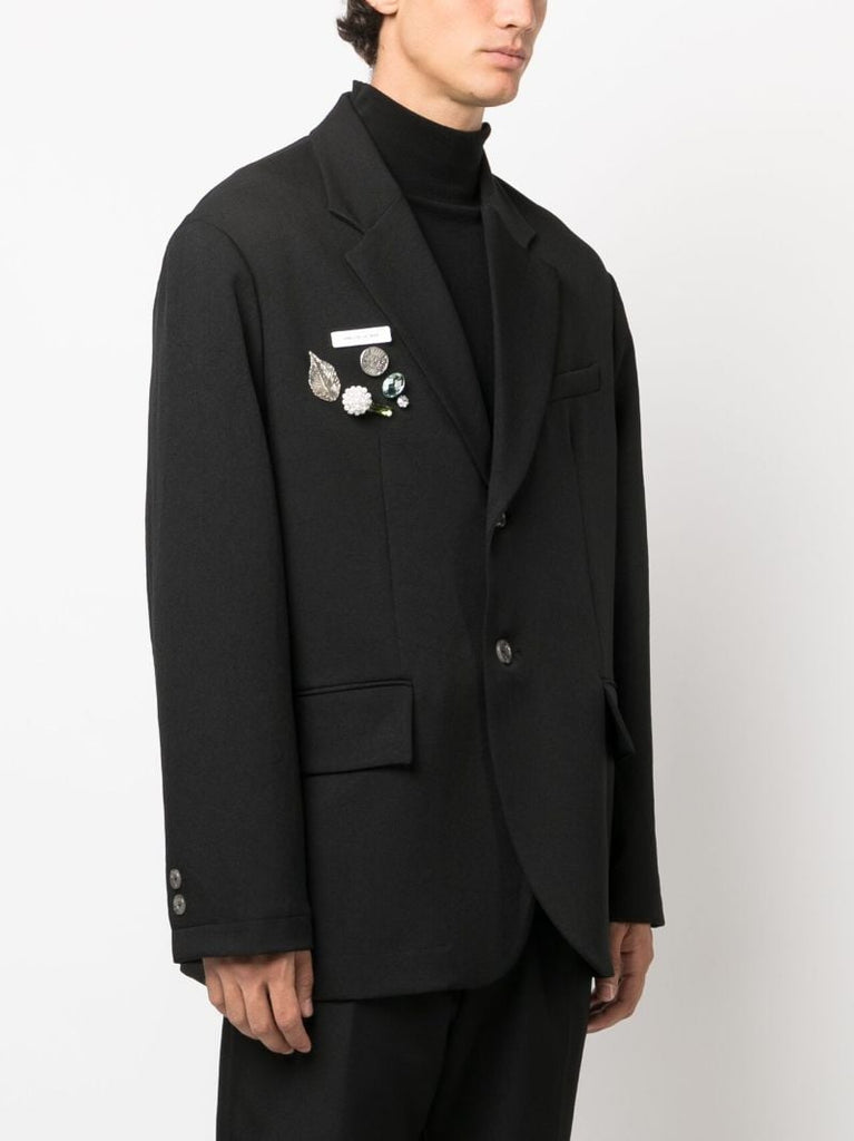 Black Square AppliquÃ_x0083_Â© Blazer