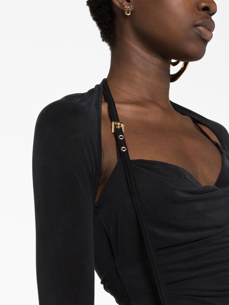 Black Le Haut Peplo Top