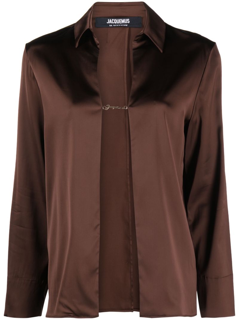 Brown La Chemise Notte Shirt