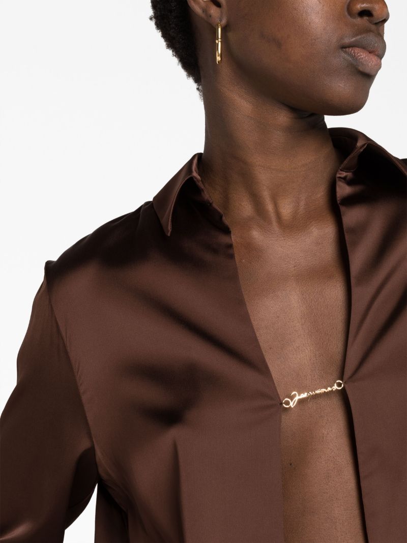 Brown La Chemise Notte Shirt