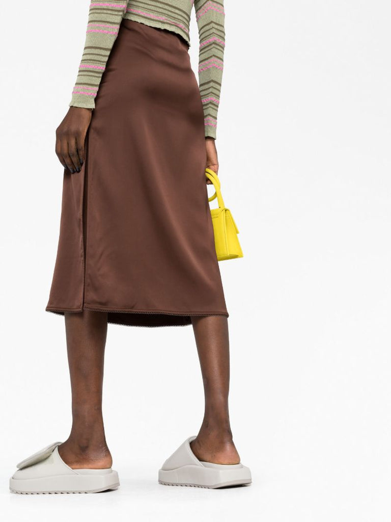 Brown La Jupe Notte Midi Skirt