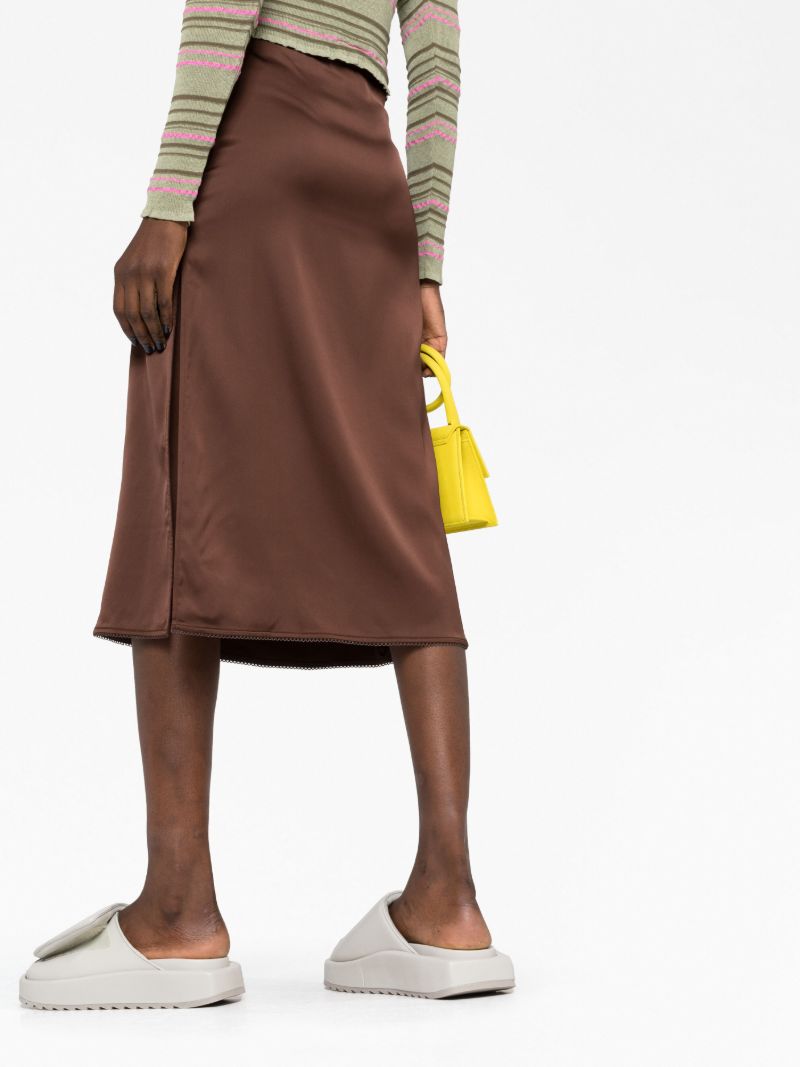 Brown La Jupe Notte Midi Skirt