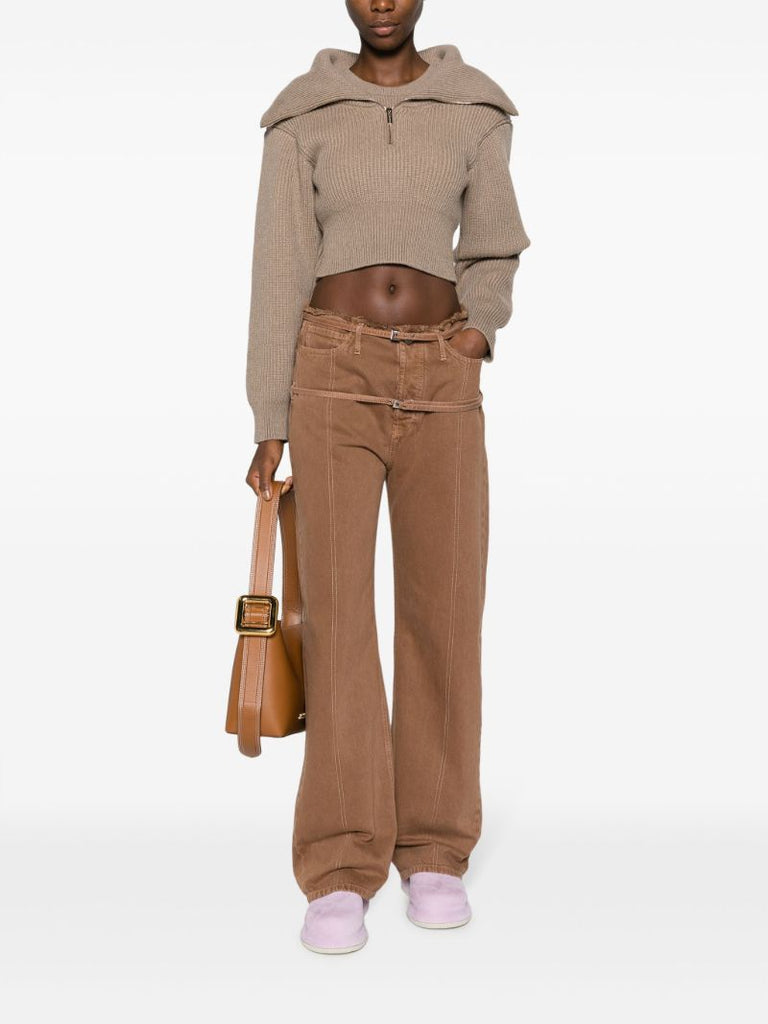 Brown Le De NÃ_x0083_Â®mes Caraco Jeans