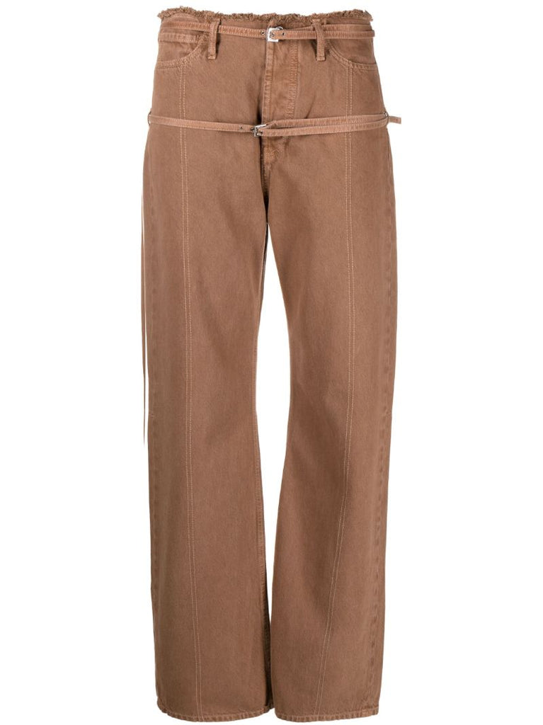 Brown Le De NÃ_x0083_Â®mes Caraco Jeans