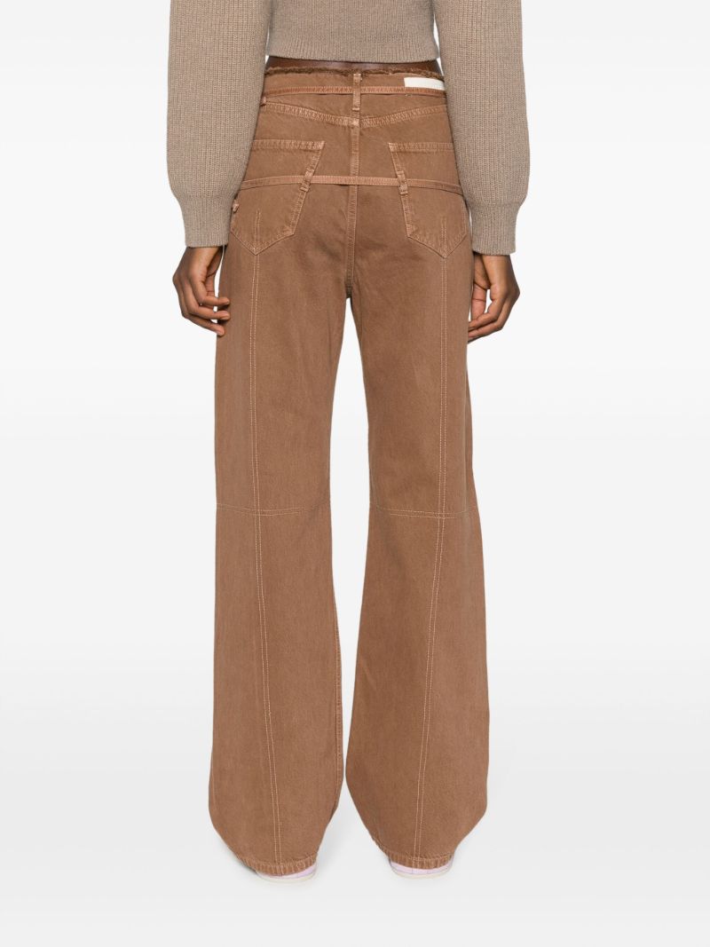 Brown Le De NÃ_x0083_Â®mes Caraco Jeans